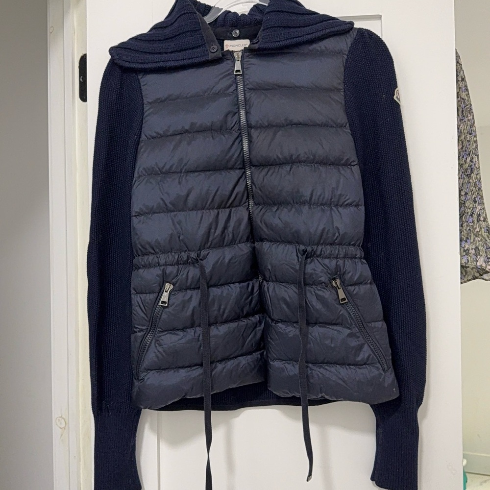Moncler Dark Blue Puffer Jacket